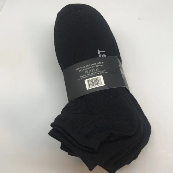 2(X)IST MENŚ 10 PAIR NO SHOW SOCKS SIZE 10-13 - Picture 4 of 14